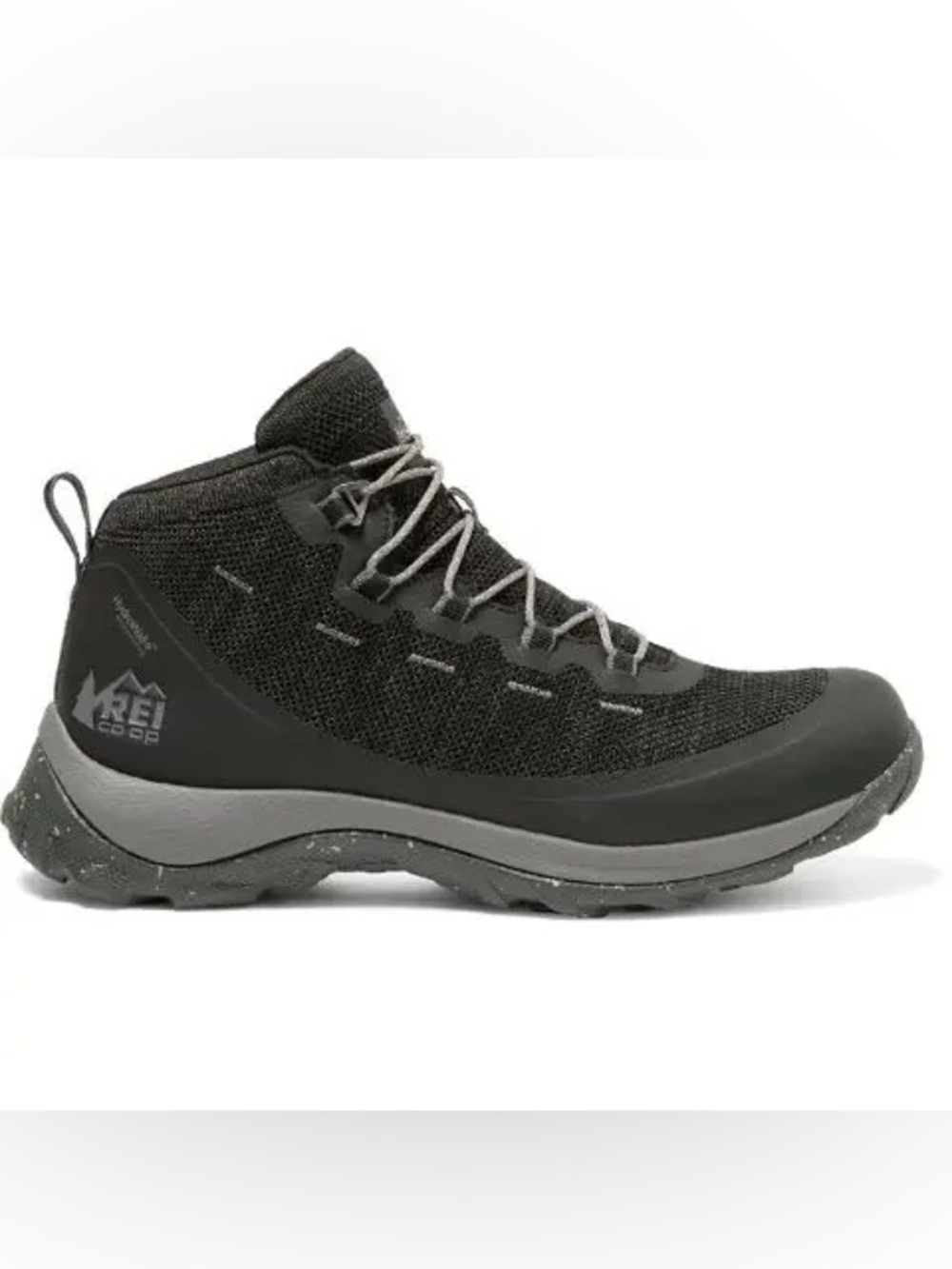 REI Co-Op Men’s Flash Mesh Waterproof Outdoor Hiking Boots Black Size 10.5